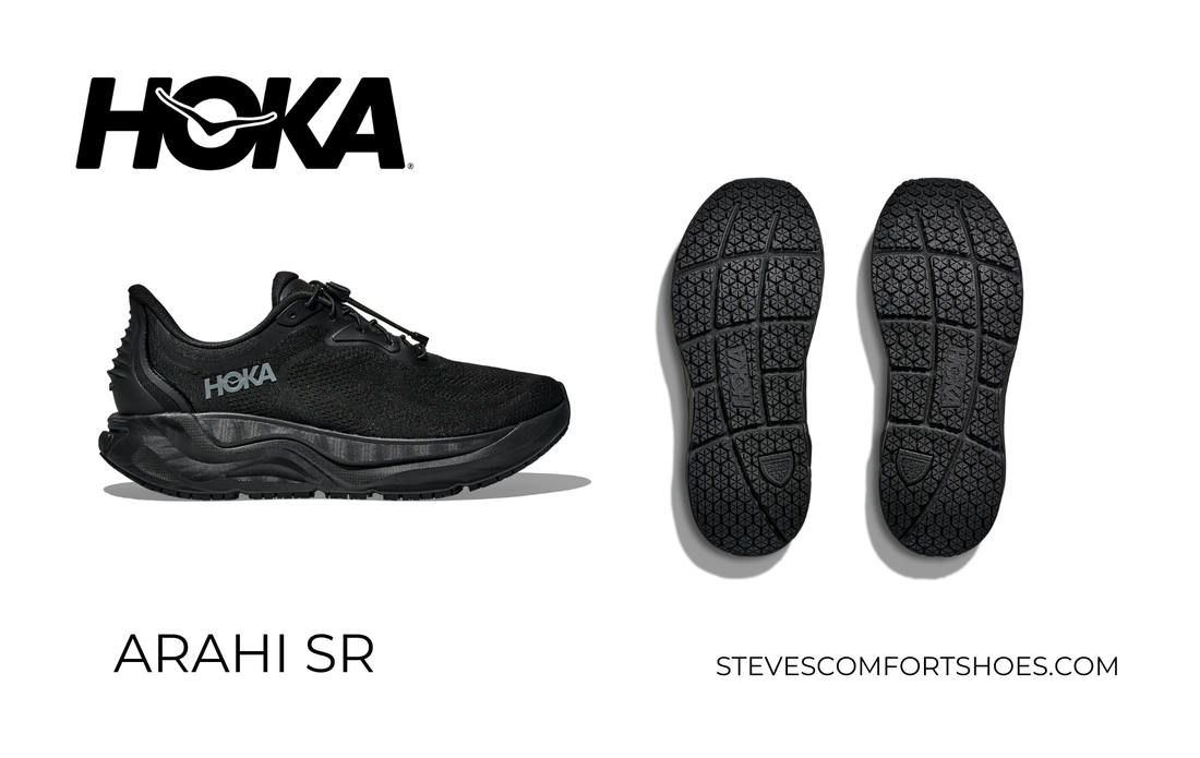 The New HOKA Arahi SR Work Shoe – Steve's Shoes