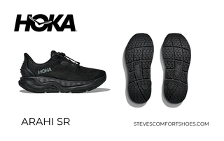 The New HOKA Arahi SR Work Shoe