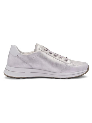 Oleanna Women's Zip Sneaker - Dusty White