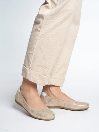 Women's Balsam Ballet Pumps - Beige