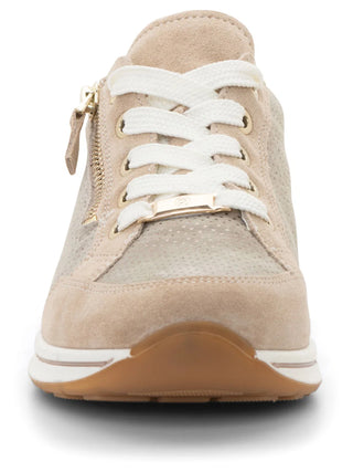 Oleanna Women's Zip Sneaker - Sand