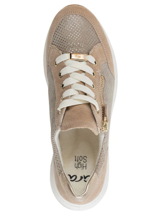 Oleanna Women's Zip Sneaker - Sand