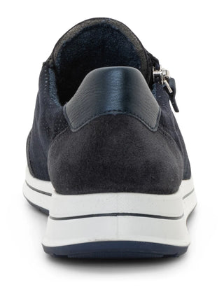 Oleanna Women's Zip Sneaker - Blue