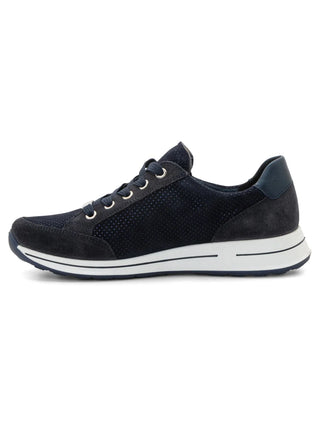 Oleanna Women's Zip Sneaker - Blue