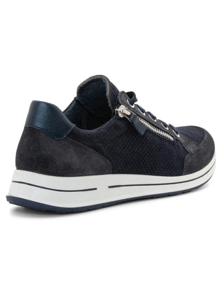 Oleanna Women's Zip Sneaker - Blue
