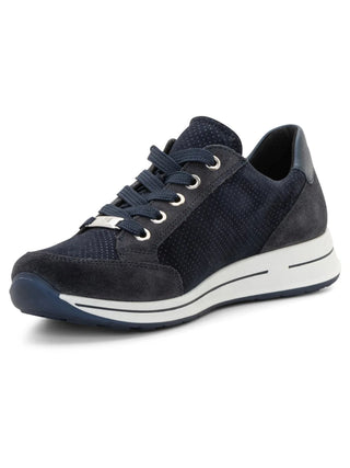 Oleanna Women's Zip Sneaker - Blue