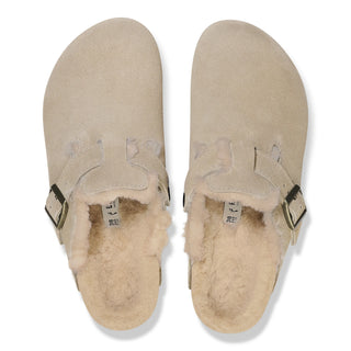 Boston Shearling - Suede Leather - Taupe