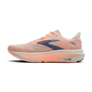 Women's Ghost 18 - Star White / Cyber Peach / Grey