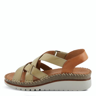 Migula Wedge Sandal - Olive Green