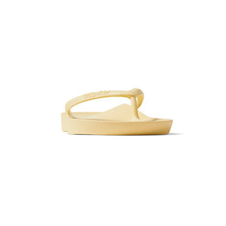 Arch Support Flip Flops - Lemon