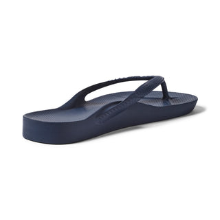 Arch Support Flip Flops - Navy