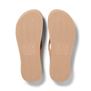 Arch Support Flip Flops - Tan