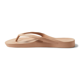 Arch Support Flip Flops - Tan