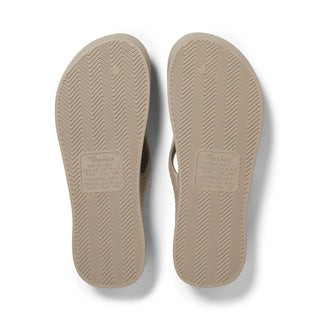 Arch Support Flip Flops - Taupe