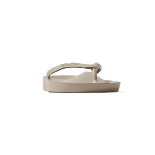 Arch Support Flip Flops - Taupe