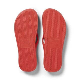 Arch Support Flip Flops - Coral