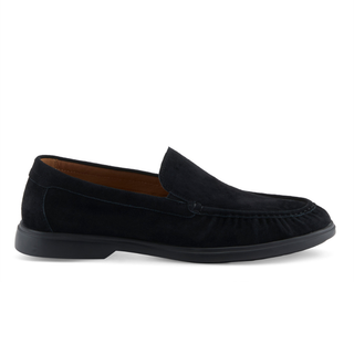 Men's Clarent Slip-On Shoe - Black Suede