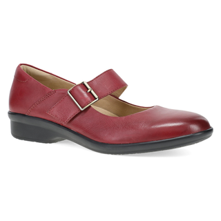Collette Red Burnished Nubuck