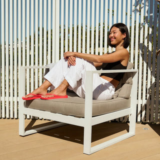 Arch Support Flip Flops - Coral