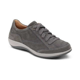 Dahlia Lace Up Oxford - Charcoal