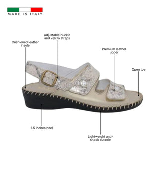 La Plume Dusty Sandal - Bone