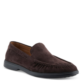 Men's Clarent Slip-On Shoe - Dark Brown Suede