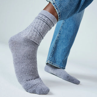 Everyday Women’s Max Cushion Crew Plush Sock - Heather