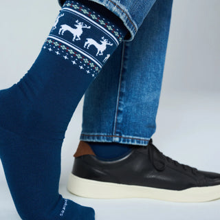 Everyday Men's Max Cushion Crew Woodland Buck Sock
