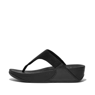 LULU Shimmer - Leather Toe-Post Sandal