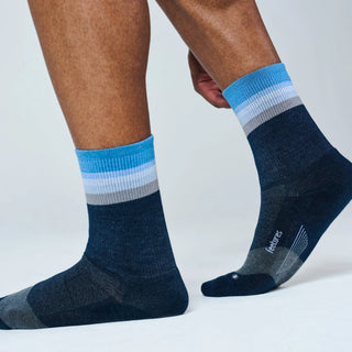 Merino 10 Max Cushion Mini Crew Sock - Riverstone