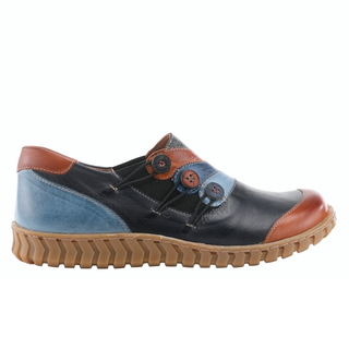 Neeta Shoes - Navy Multi
