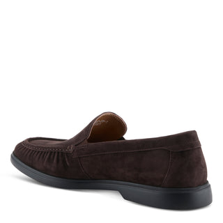 Men's Clarent Slip-On Shoe - Dark Brown Suede