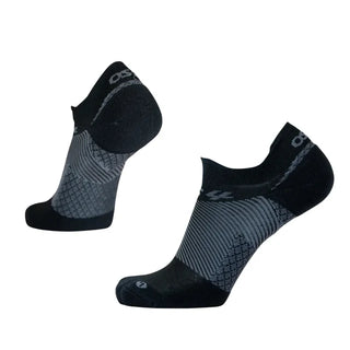 Plantar Fasciitis Socks | No Show- Black