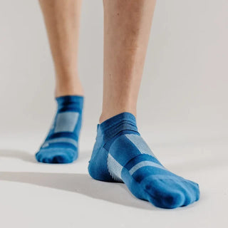 Thin Air Performance Socks | No Show - Blue Shift