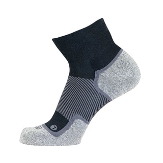 WIDE Wellness Performance Socks | 1/4 Crew - Black