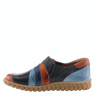 Neeta Shoes - Navy Multi
