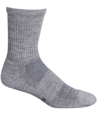 Men's Walk About Crew | Moderate Graduated Compression Socks - Light Grey