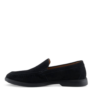 Men's Clarent Slip-On Shoe - Black Suede