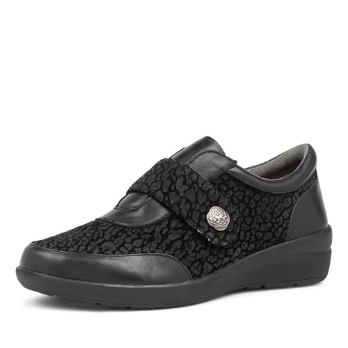 ziera dress shoes Ziera Xray Black Leather Shoe (Women's) main image 1