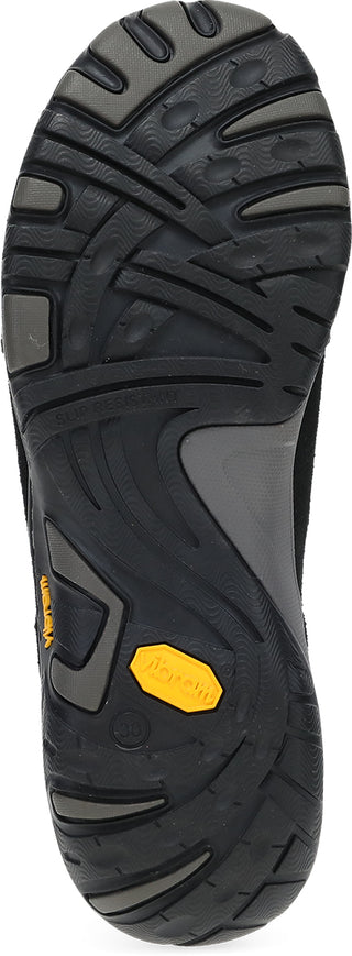 Pippy Black Waterproof Burnished Suede