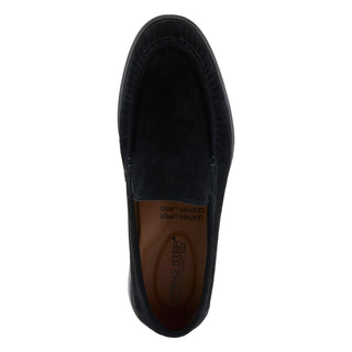 Men's Clarent Slip-On Shoe - Black Suede
