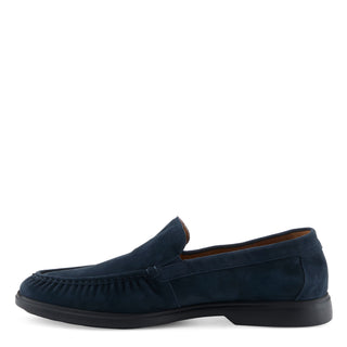Men's Clarent Slip-On Shoe - Navy Suede