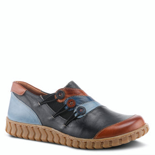Neeta Shoes - Navy Multi