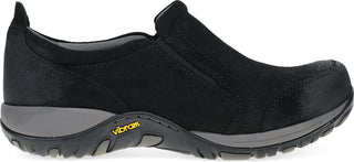 Pippy Black Waterproof Burnished Suede