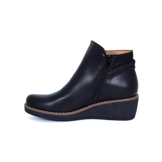 Women's Nyssa Wedge Bootie - Black