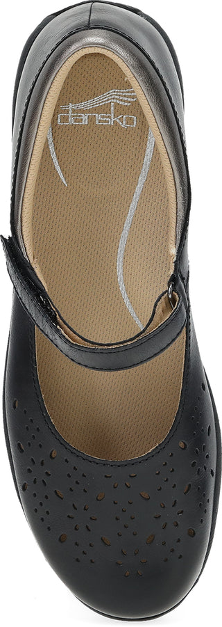 Stacy Black Waxy Burnished