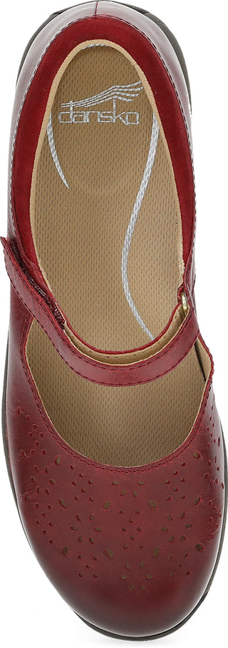 Stacy Red Waxy Burnished