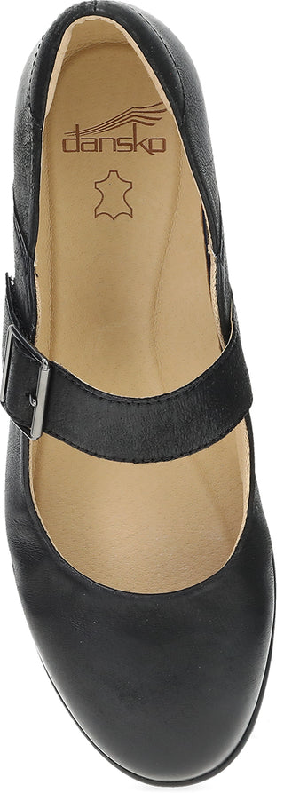 Collette Black Burnished Nubuck