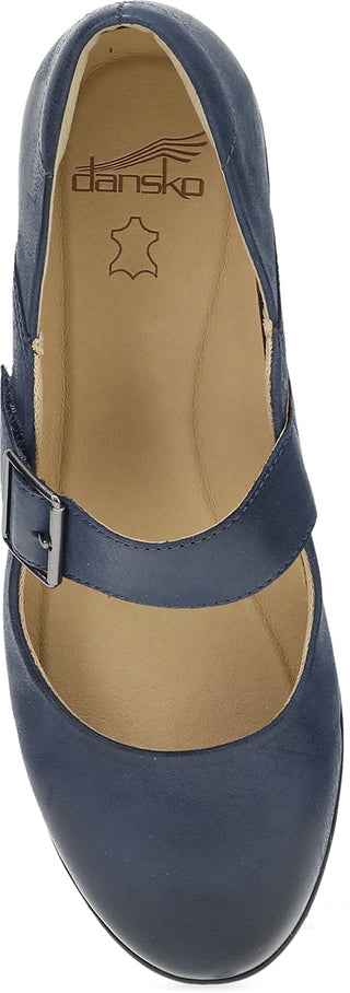 Collette Navy Burnished Nubuck