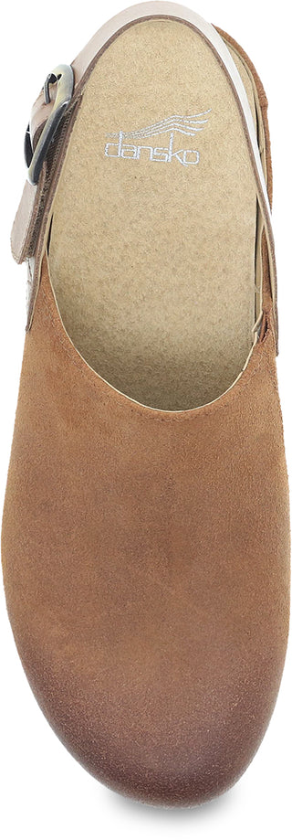 Merrin Tan Burnished Suede